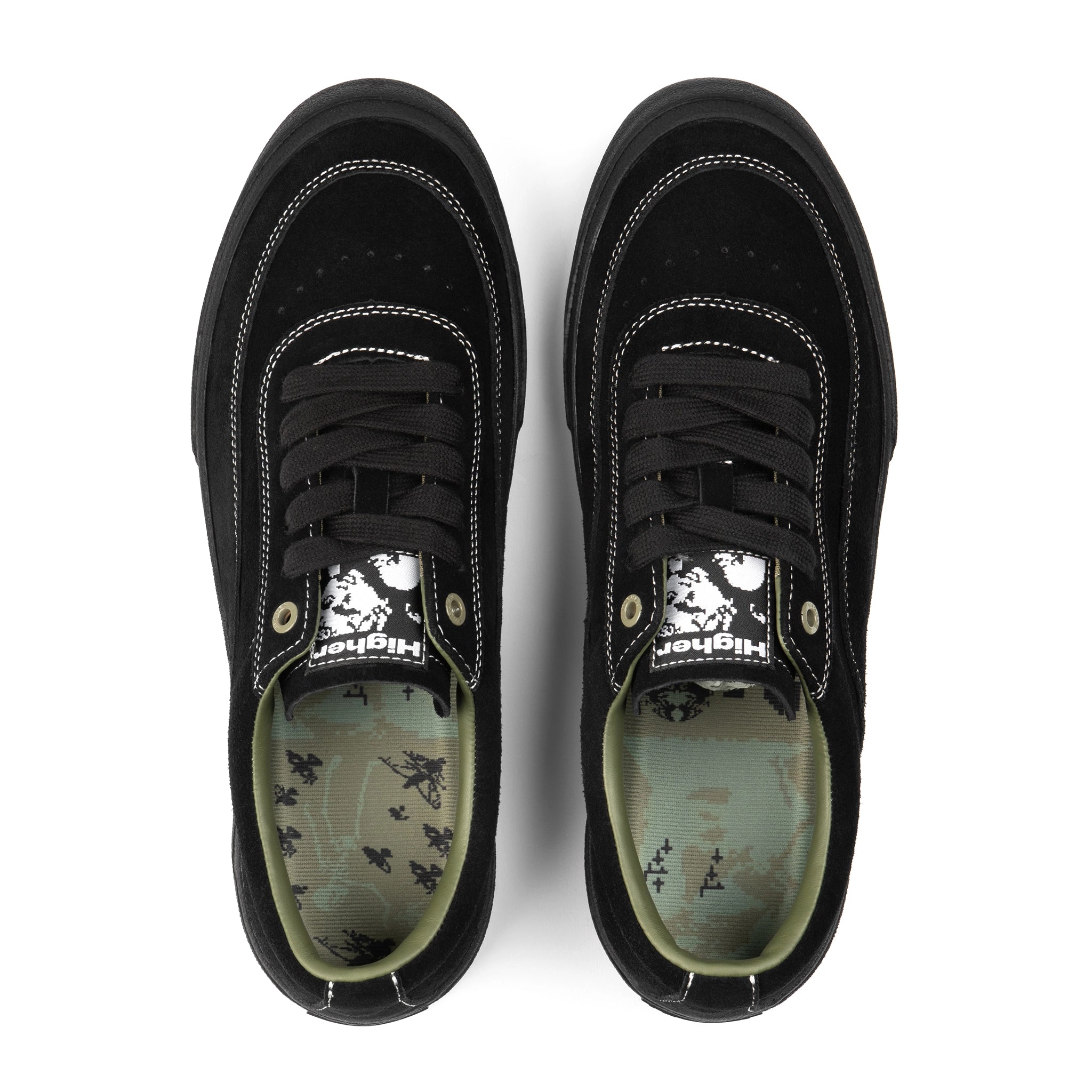 Higher Crypt Suede Black